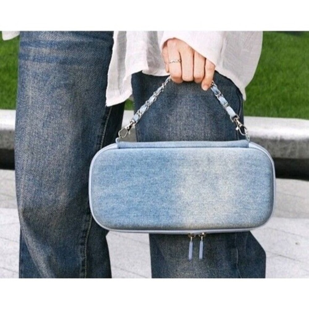 Younik Denim Nintendo Switch Travel Case - New